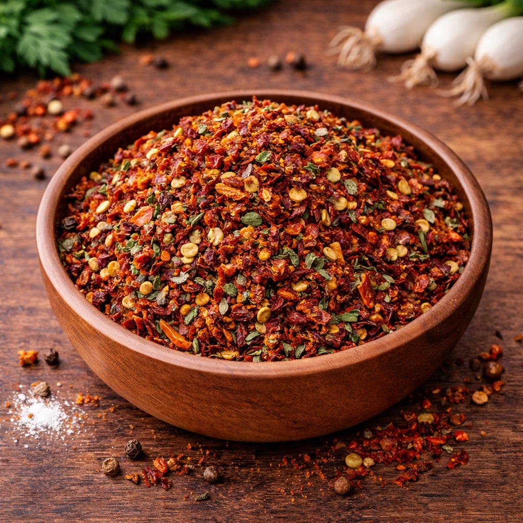 Pomidor z chili i oregano